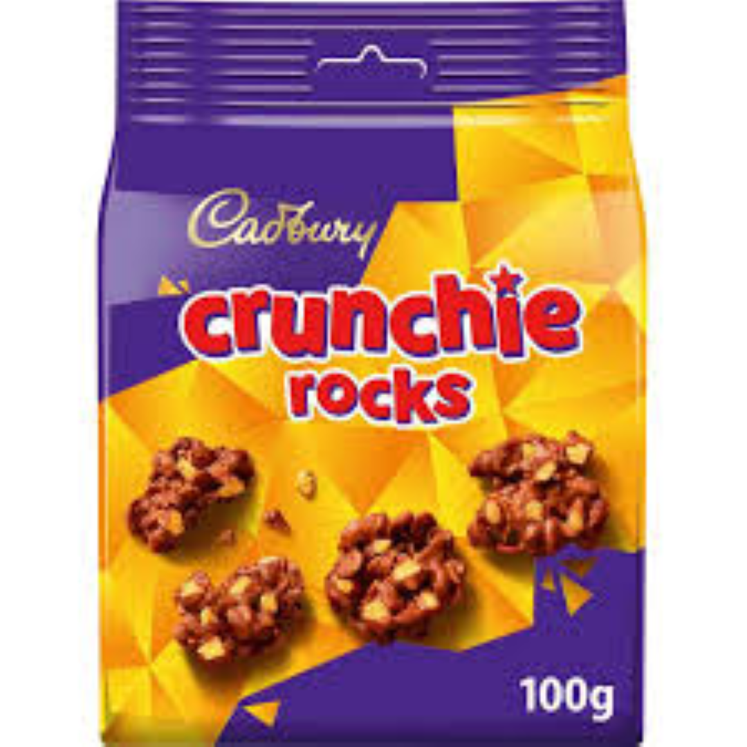 CADBURY CRUNCHIE ROCKS 100G